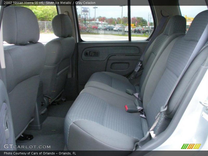 Silver Ice Metallic / Gray Celadon 2002 Nissan Xterra SE V6