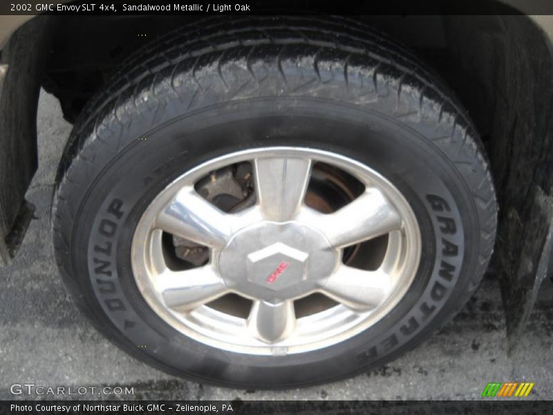 Sandalwood Metallic / Light Oak 2002 GMC Envoy SLT 4x4