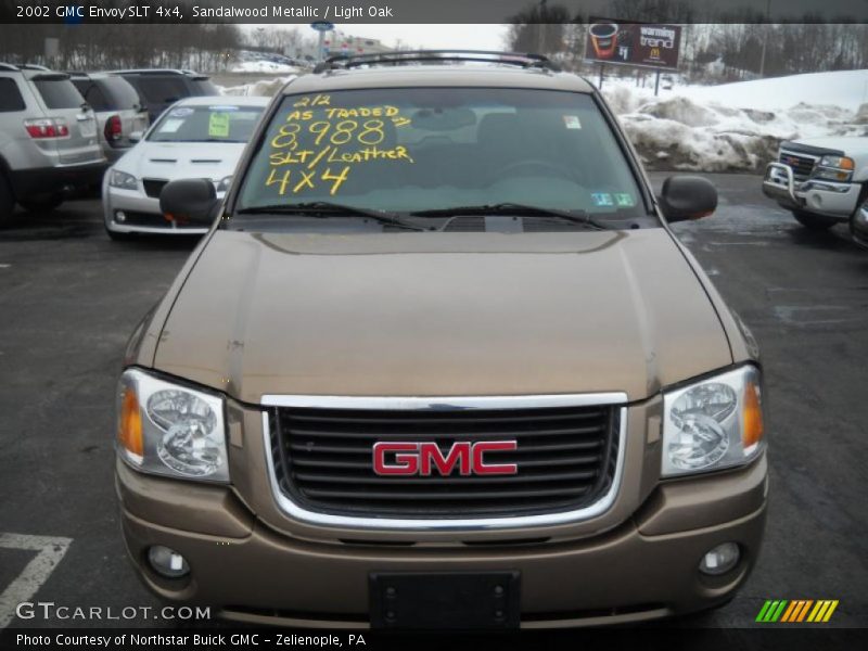 Sandalwood Metallic / Light Oak 2002 GMC Envoy SLT 4x4