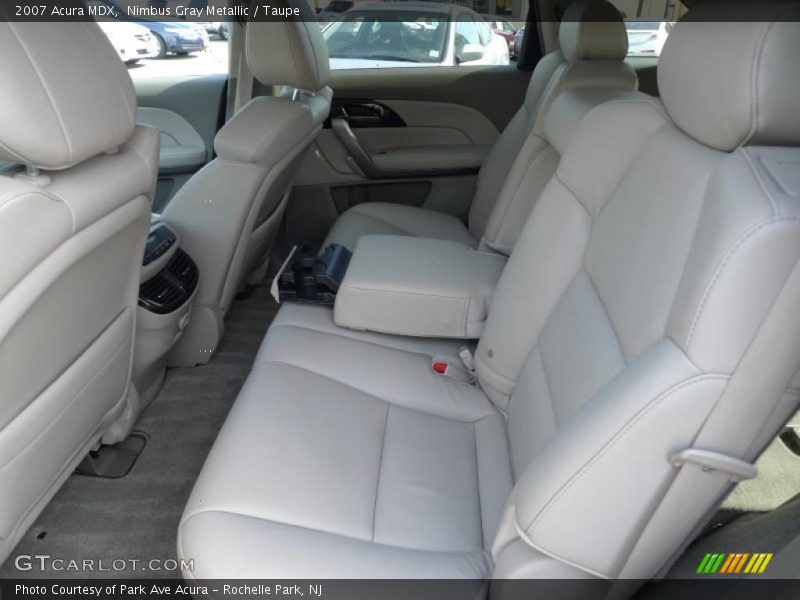 Nimbus Gray Metallic / Taupe 2007 Acura MDX