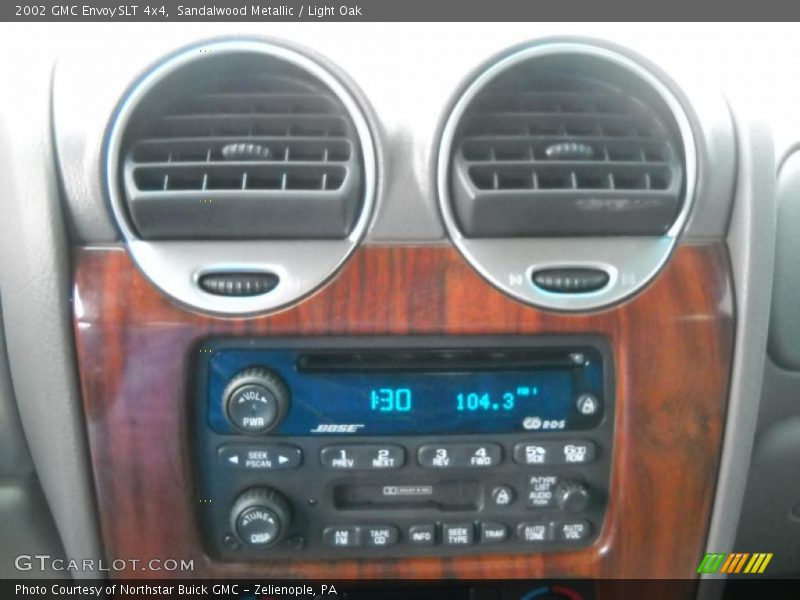 Sandalwood Metallic / Light Oak 2002 GMC Envoy SLT 4x4