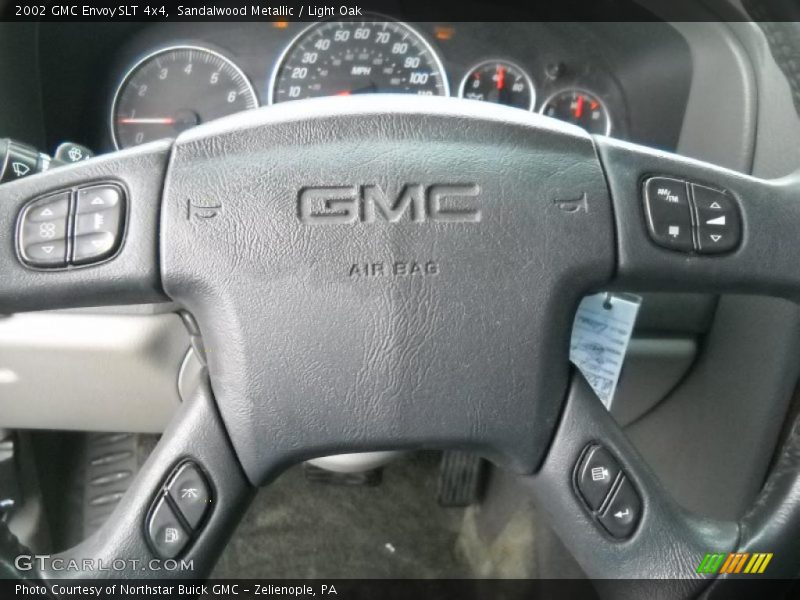 Sandalwood Metallic / Light Oak 2002 GMC Envoy SLT 4x4