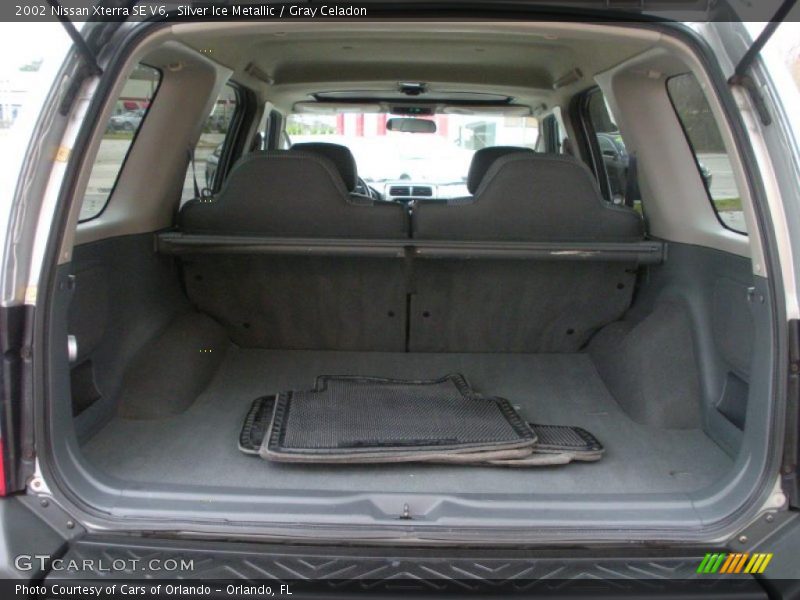 Silver Ice Metallic / Gray Celadon 2002 Nissan Xterra SE V6