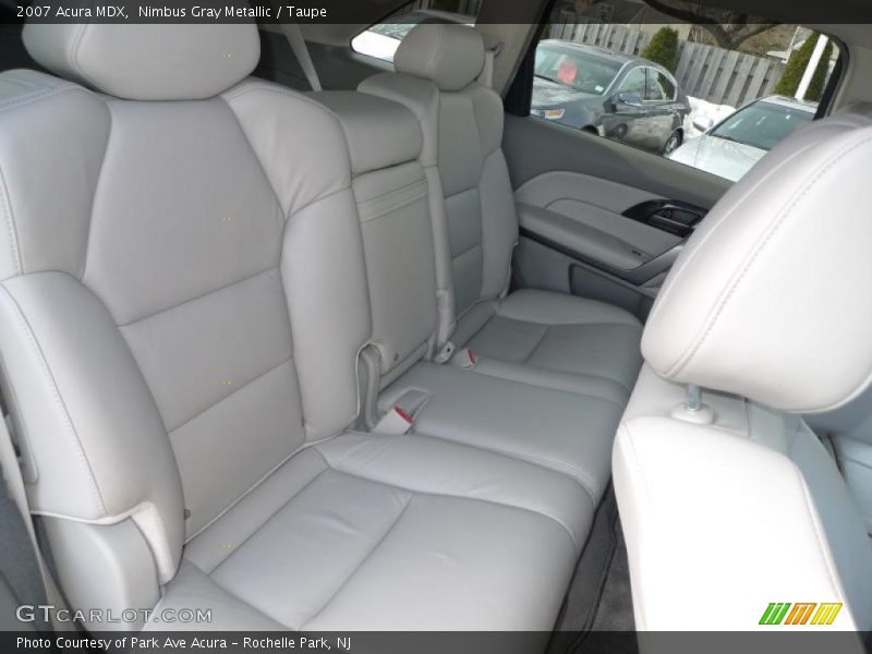 Nimbus Gray Metallic / Taupe 2007 Acura MDX