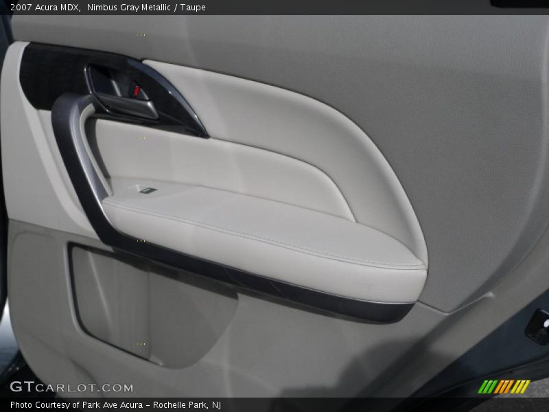 Nimbus Gray Metallic / Taupe 2007 Acura MDX