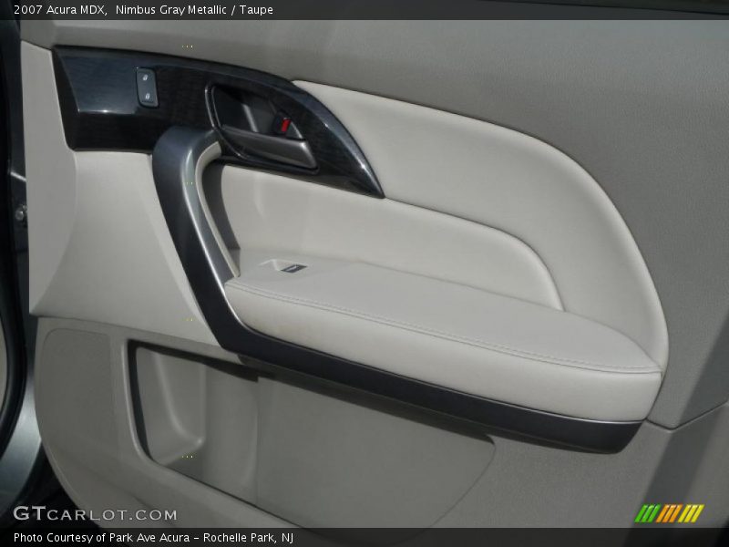 Nimbus Gray Metallic / Taupe 2007 Acura MDX