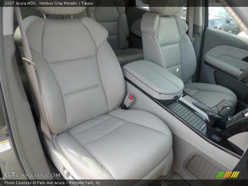 Nimbus Gray Metallic / Taupe 2007 Acura MDX