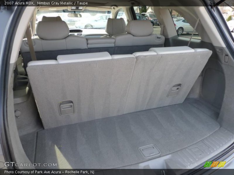 Nimbus Gray Metallic / Taupe 2007 Acura MDX