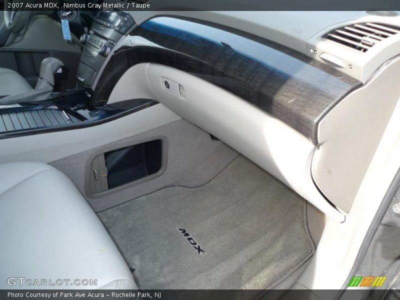 Nimbus Gray Metallic / Taupe 2007 Acura MDX