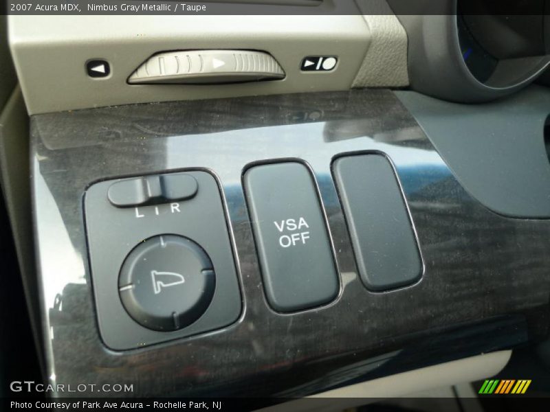 Nimbus Gray Metallic / Taupe 2007 Acura MDX