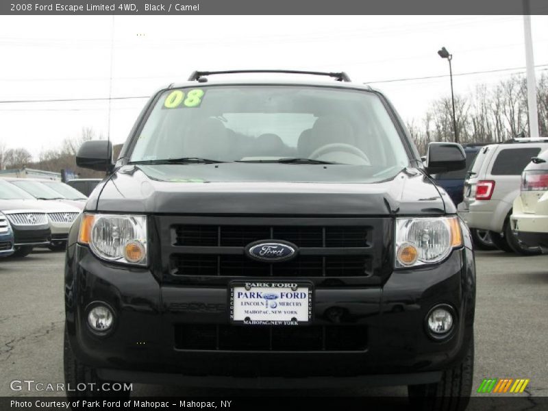 Black / Camel 2008 Ford Escape Limited 4WD