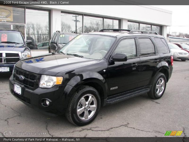 Black / Camel 2008 Ford Escape Limited 4WD