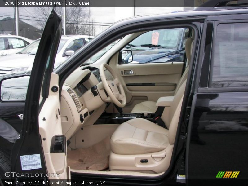 Black / Camel 2008 Ford Escape Limited 4WD