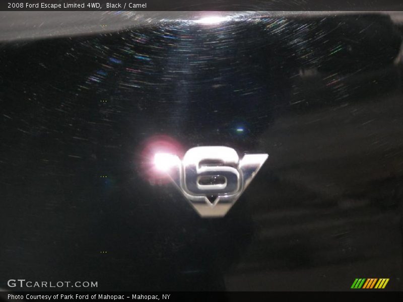 Black / Camel 2008 Ford Escape Limited 4WD
