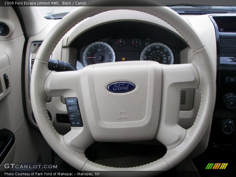 Black / Camel 2008 Ford Escape Limited 4WD