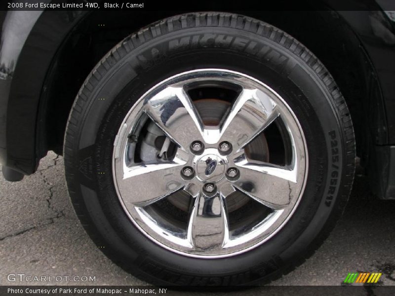 Black / Camel 2008 Ford Escape Limited 4WD