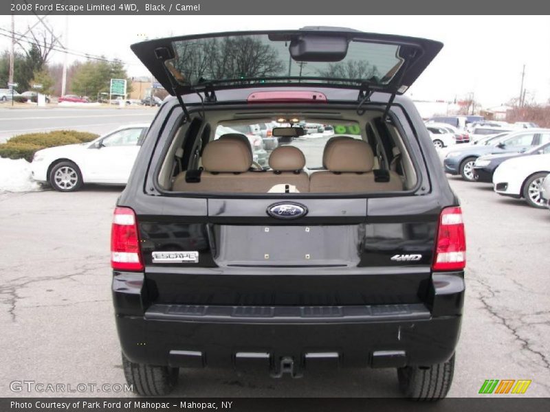 Black / Camel 2008 Ford Escape Limited 4WD