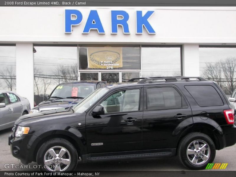 Black / Camel 2008 Ford Escape Limited 4WD