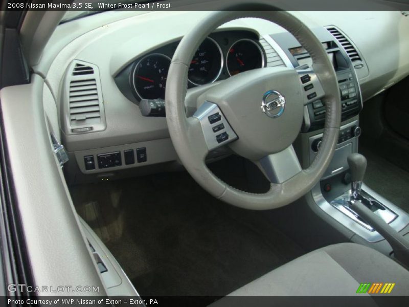 Winter Frost Pearl / Frost 2008 Nissan Maxima 3.5 SE