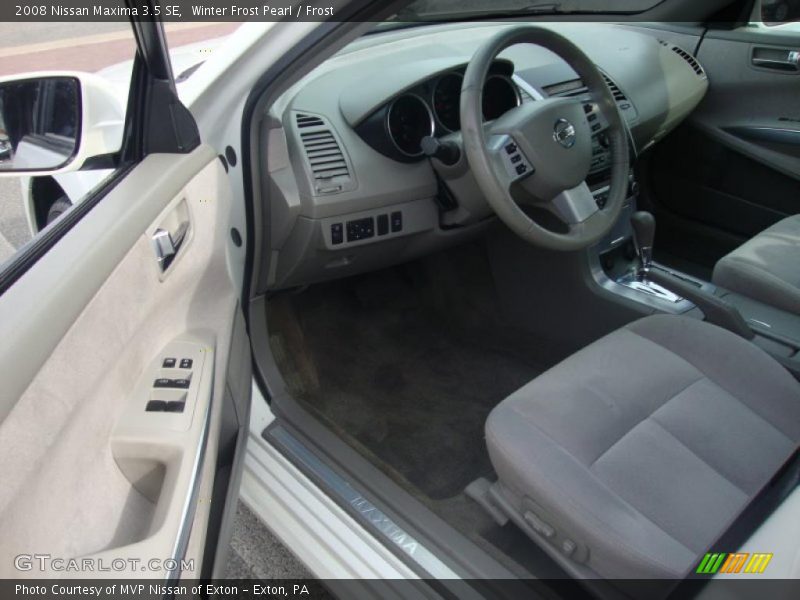 Winter Frost Pearl / Frost 2008 Nissan Maxima 3.5 SE