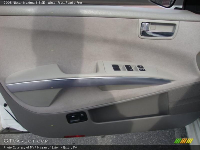Winter Frost Pearl / Frost 2008 Nissan Maxima 3.5 SE