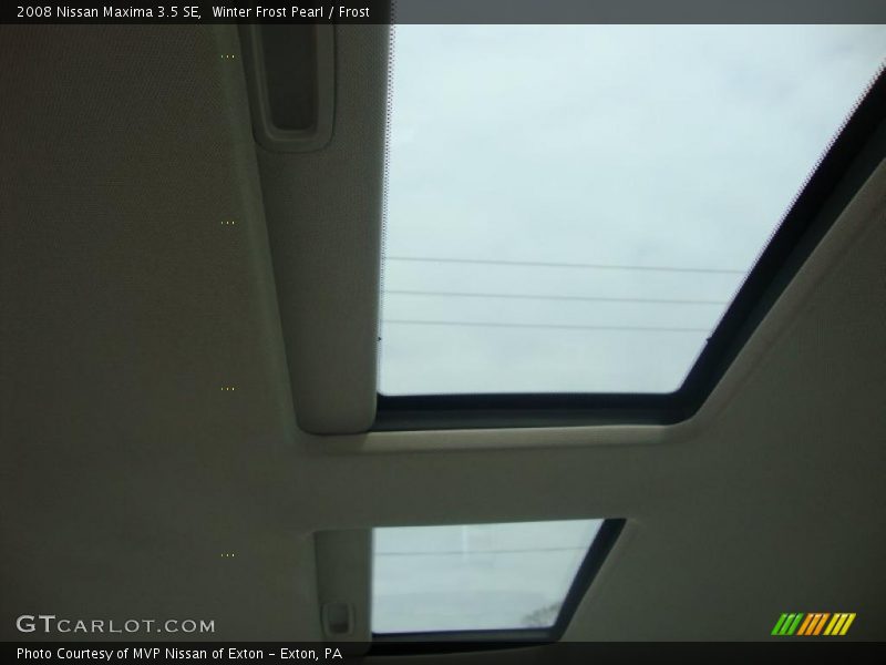 Winter Frost Pearl / Frost 2008 Nissan Maxima 3.5 SE