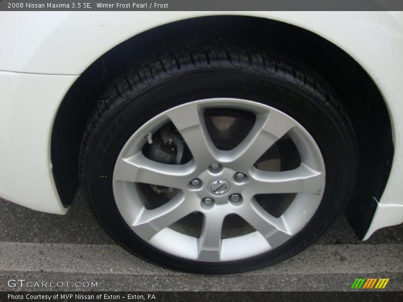 Winter Frost Pearl / Frost 2008 Nissan Maxima 3.5 SE