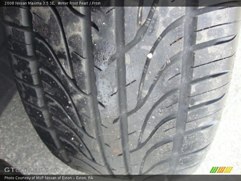 Winter Frost Pearl / Frost 2008 Nissan Maxima 3.5 SE