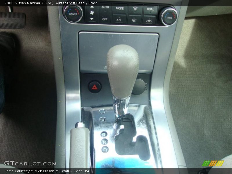 Winter Frost Pearl / Frost 2008 Nissan Maxima 3.5 SE