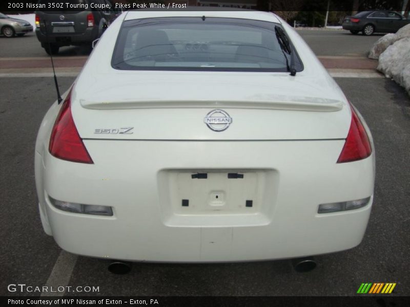 Pikes Peak White / Frost 2003 Nissan 350Z Touring Coupe