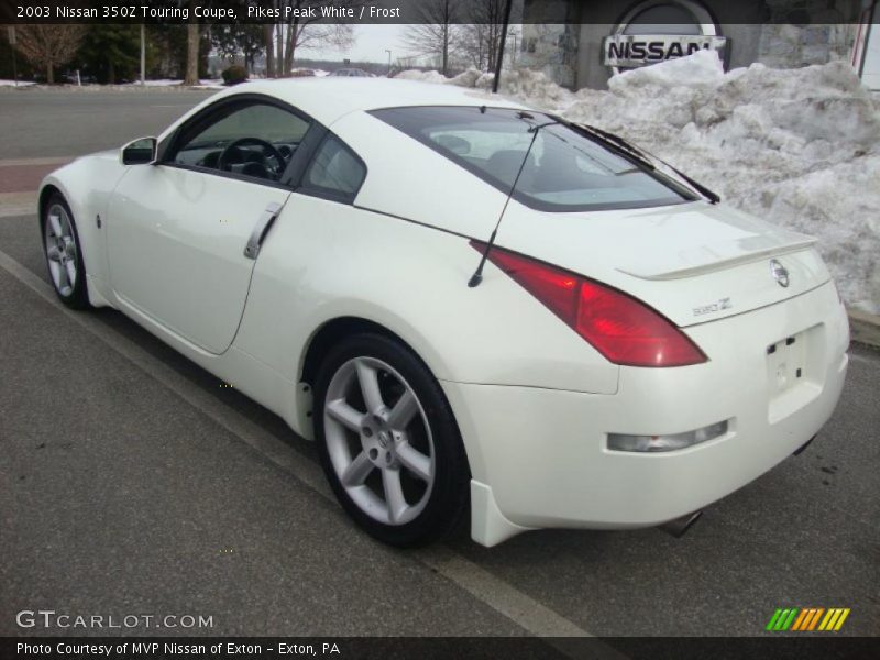 Pikes Peak White / Frost 2003 Nissan 350Z Touring Coupe