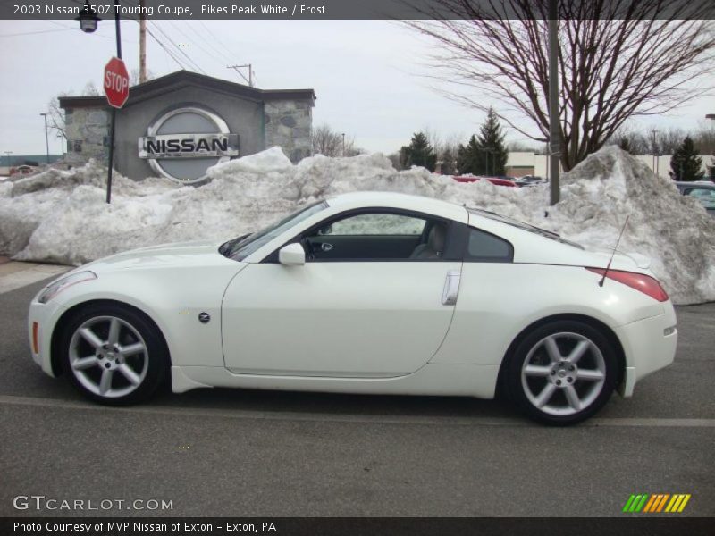 Pikes Peak White / Frost 2003 Nissan 350Z Touring Coupe