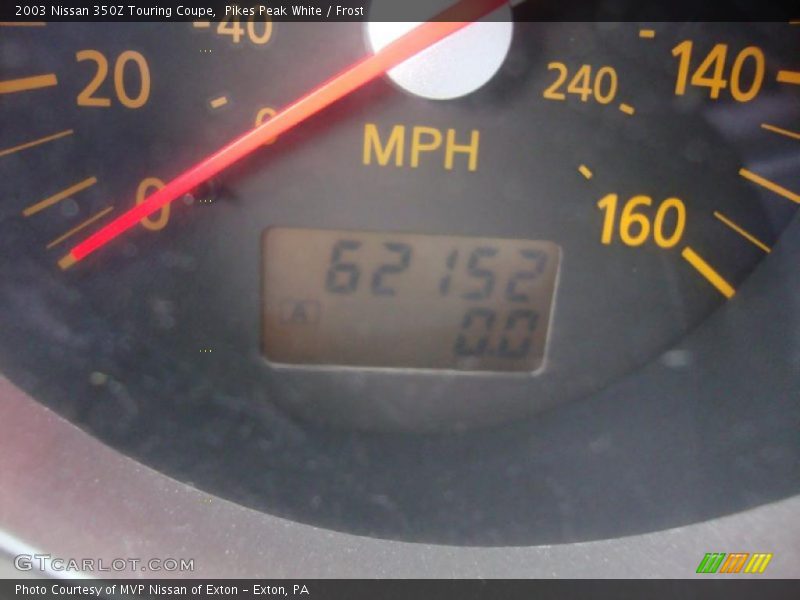 Pikes Peak White / Frost 2003 Nissan 350Z Touring Coupe