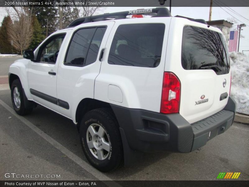 Avalanche White / Steel/Graphite 2006 Nissan Xterra S 4x4