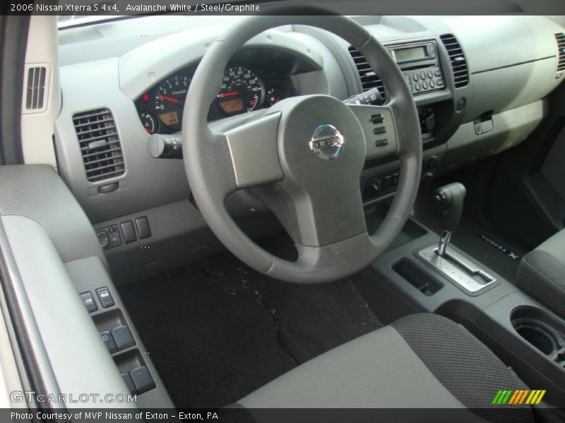 Avalanche White / Steel/Graphite 2006 Nissan Xterra S 4x4