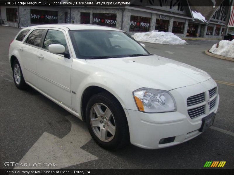 Stone White / Dark Slate Gray/Light Graystone 2006 Dodge Magnum SXT