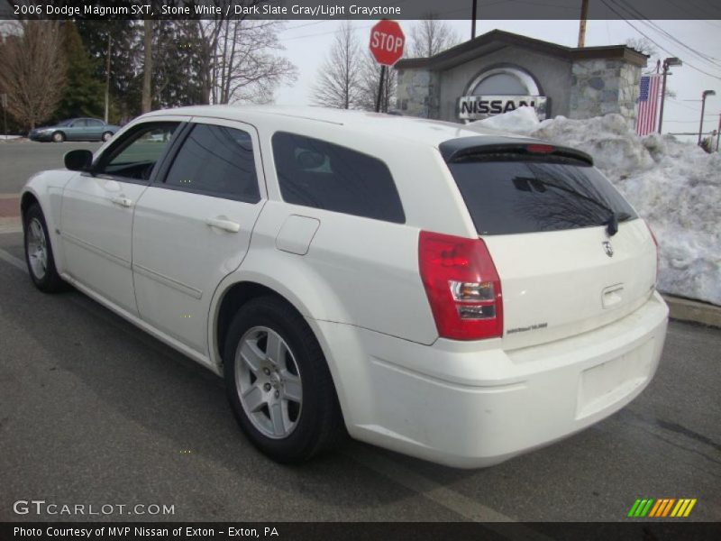 Stone White / Dark Slate Gray/Light Graystone 2006 Dodge Magnum SXT