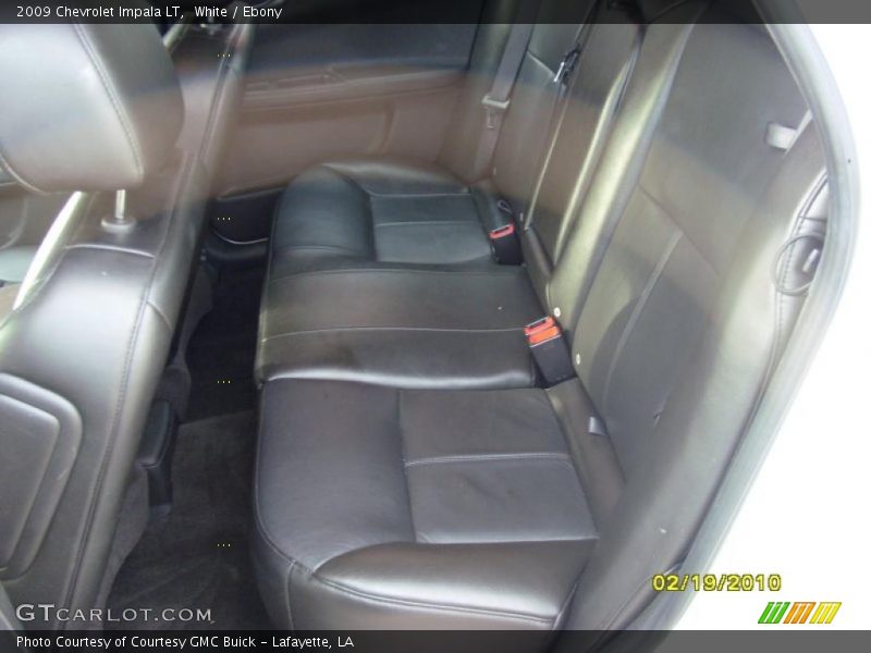 White / Ebony 2009 Chevrolet Impala LT