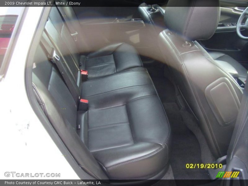 White / Ebony 2009 Chevrolet Impala LT