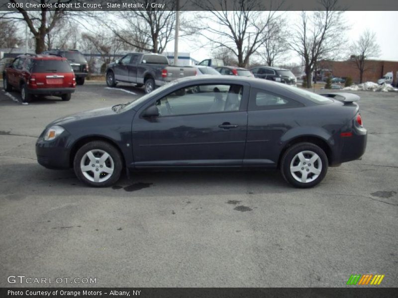 Slate Metallic / Gray 2008 Chevrolet Cobalt LS Coupe