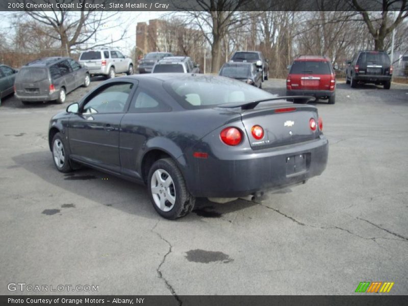 Slate Metallic / Gray 2008 Chevrolet Cobalt LS Coupe