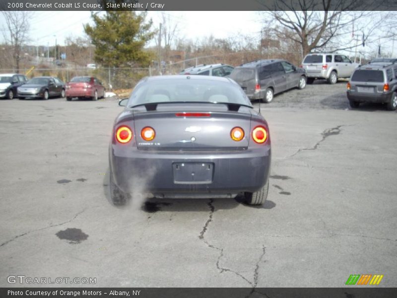 Slate Metallic / Gray 2008 Chevrolet Cobalt LS Coupe
