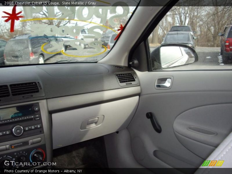 Slate Metallic / Gray 2008 Chevrolet Cobalt LS Coupe