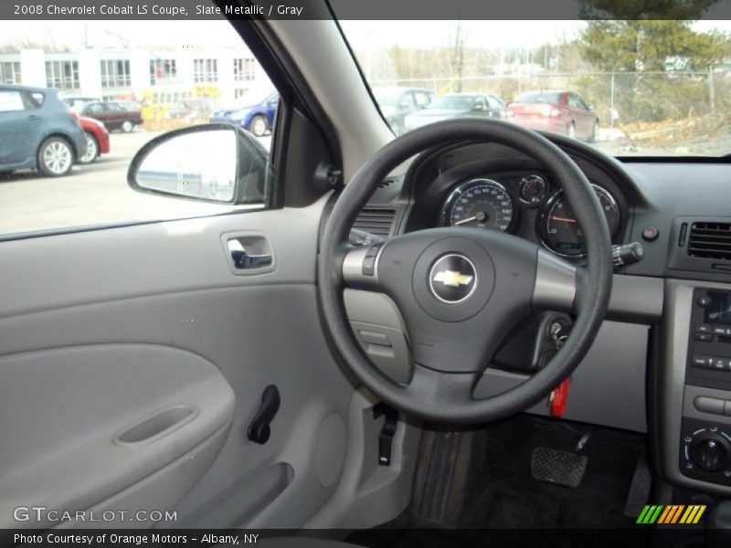 Slate Metallic / Gray 2008 Chevrolet Cobalt LS Coupe