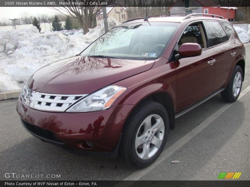 Merlot Metallic / Cafe Latte 2005 Nissan Murano S AWD
