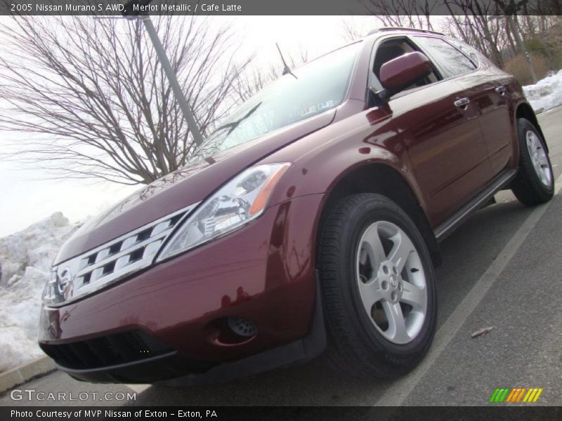 Merlot Metallic / Cafe Latte 2005 Nissan Murano S AWD