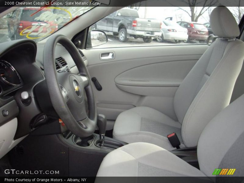 Slate Metallic / Gray 2008 Chevrolet Cobalt LS Coupe