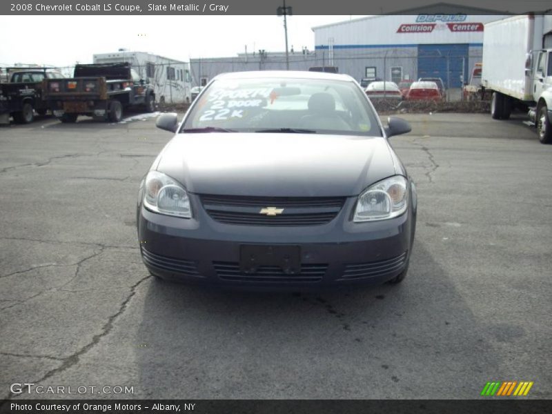 Slate Metallic / Gray 2008 Chevrolet Cobalt LS Coupe