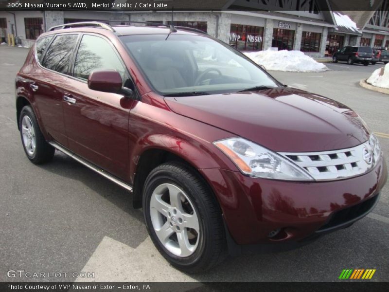 Merlot Metallic / Cafe Latte 2005 Nissan Murano S AWD