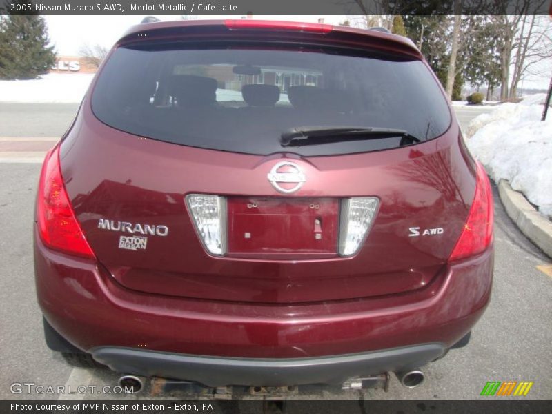 Merlot Metallic / Cafe Latte 2005 Nissan Murano S AWD